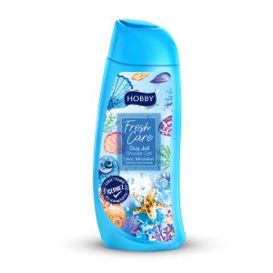 خرید و قیمت شامپو بدن هوبی HOBBY حاوی مواد معدنی دریایی حجم 500 میل