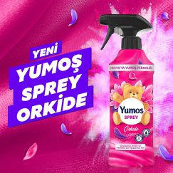 خرید و قیمت اسپری خوشبو کننده هوای یوموشYumoşبا رایحه ارکیده حجم 450 میل